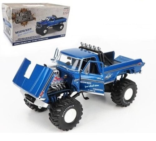 Ford F-250 Monster Truck 1974 Midwest four wheel drive - 1/18 Greenlight