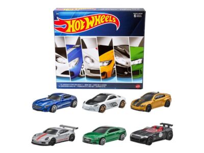 Set 6 masinute Hot Wheels European multipack - 1/64 Hot Wheels