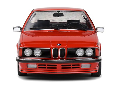 BMW 635 Csi E24 rosu 1984 - 1/18 Solido