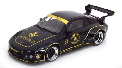 Porsche 911 (997) Rwb Old & New 2020 negru #23 - 1/18 Model Car Group