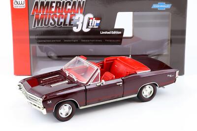 Chevy Chevelle SS Convertible 1967 - 1/18 AutoWorld