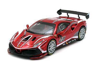 Ferrari 488 Challenge EVO 2020 #28 cu vitrina plexiglass - 1/43 Bburago Signature