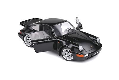 Porsche 964 Turbo negru 1990 - 1/18 Solido