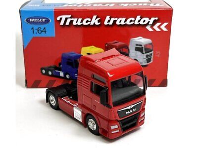 Cap Tractor Man TGX XXL rosu - 1/64 Welly