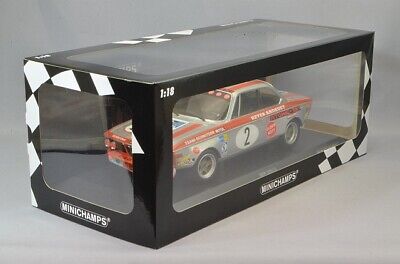 BMW 2800 CS Team Schnitzer-Motul Fitzpatrick/Heyer/Stommelen Winners GP Tourenwagen Nurburgring 1972 No.2  1/300pcs - 1/18 Minichamps