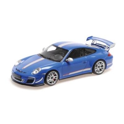 Porsche 911 GT3 RS 4.0 2011 albastru - 1/18 Minichamps