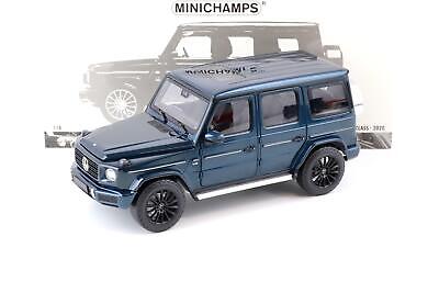 Mercedes Benz G-Class W463 2020 blue metallic - 1/18 Minichamps