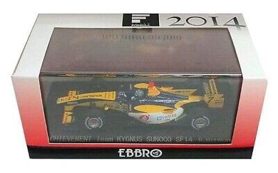 Formula 1 Team Kygnus Sunoco SF14 R.Hirakawa cu vitrina plexiglass #7 - 1/43 Ebbro
