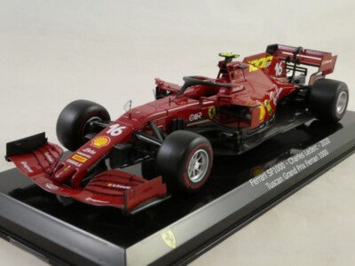 Formula 1 Ferrari SF1000 - Charles Leclerc 2020 #16 Tuscan Grand Prix Ferrari 1000 cu vitrina plexiglass - 1/24 Altaya