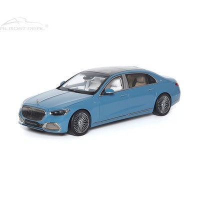 Mercedes-Maybach S-Class 2021 vintage blue - 1/18 Almost Real