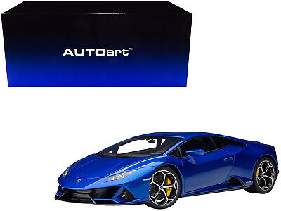 Lamborghini Huracan EVO 2019 blue nethuns - 1/18 Autoart