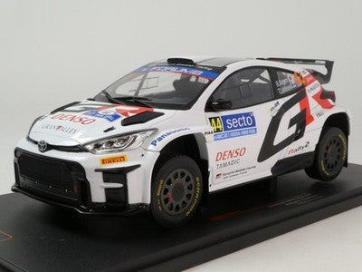 Toyota GR Yaris Rally2 #44 Rally Finland 2024 - 1/18 Ixo Models