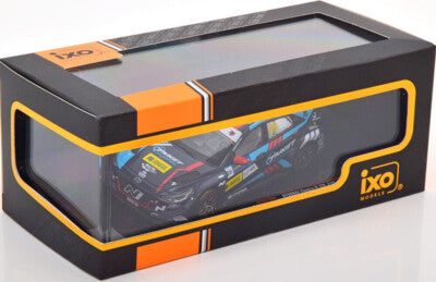 Hyundai Elantra N TCR #26 WTCR Portugal 2021 J. Bäckmann cu vitrina plexiglass - 1/43 Ixo Models