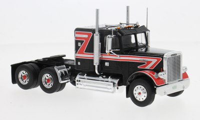 Camion cap tractor Freightliner FLC 120 64 T 1977 cu vitrina plexiglass - 1/43 Ixo Modelcars