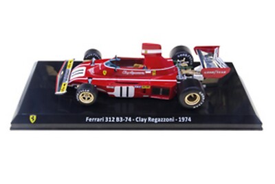 Formula 1 Ferrari 312 B3-74 Clay Regazzoni 1974 #11 cu vitrina - 1/24 Altaya