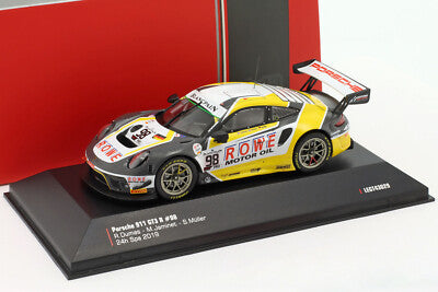 Porsche 911 GT3 R #98 24H Spa 2019 R.Dumas - M.Jaminet - S.Muller cu vitrina plexiglass - 1/43 Ixo Models