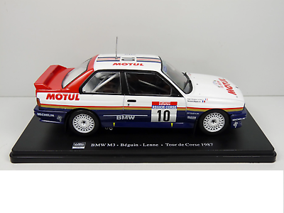 BMW M3 E30 #10 Beguin-Lenne Tour de Corse 1987 - 1/24 Altaya