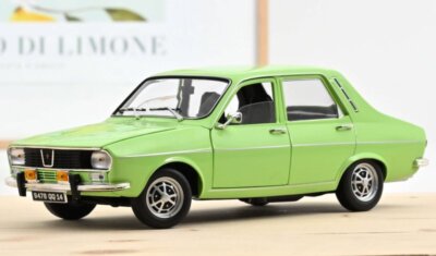 Renault 12 TS 1973 light green - 1/18 Norev