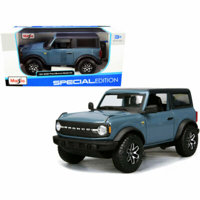 Ford Bronco Badlands 2021 blue - 1/24 Maisto