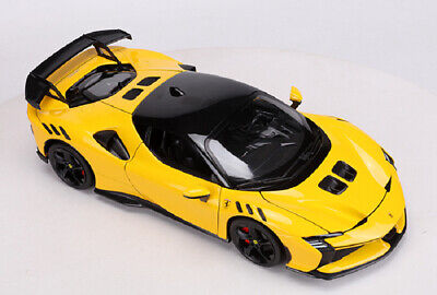 Ferrari SF90 XX Stradale galben - 1/18 Bburago