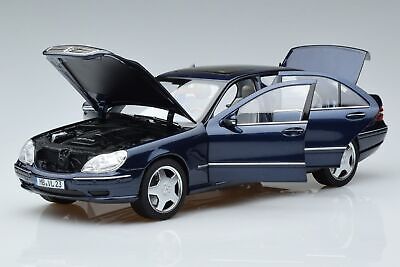 Mercedes-Benz S55 AMG 2000 bleumarin - 1/18 Norev