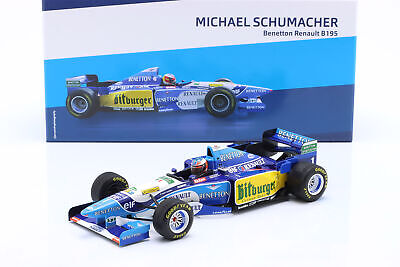 Formula 1 M. Schumacher Benetton B195 #1 Winner Europe GP World 1/222pcs - 1/18 Minichamps
