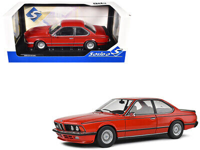 BMW 635 Csi E24 rosu 1984 - 1/18 Solido