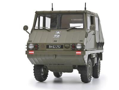 Steyr-Puch Haflinger radio truck Austrian army olive - 1/18 Schuco