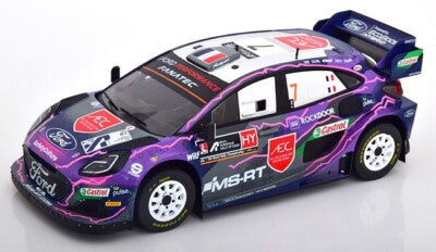 Ford Puma Rally1 #7 Acropolis Rally 2022 - 1/18 Ixo Models