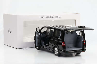 Volkswagen Multivan T5 2003 negru 1/1000pcs - 1/18 Norev