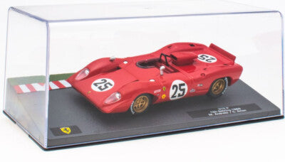 Ferrari 312P 12h Sebring 1969 #25 cu vitrina plexiglass - 1/43 Edicola