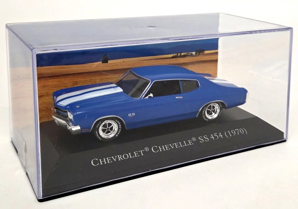 Chevrolet Chevelle SS 454 1970 cu vitrina plexiglass - 1/43 Altaya