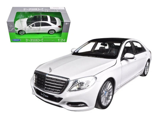 Mercedes-Benz S-Class alb - 1/24 Welly