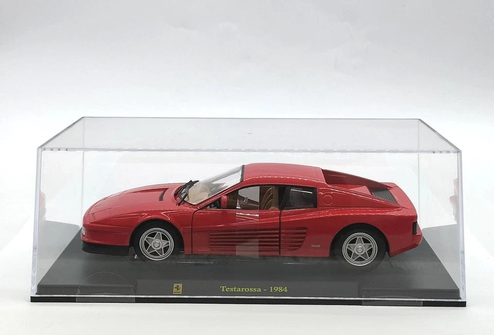 Ferrari Testarossa 1984 cu vitrina plexiglass crapata - 1/24 Bburago