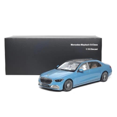 Mercedes-Maybach S-Class 2021 vintage blue - 1/18 Almost Real