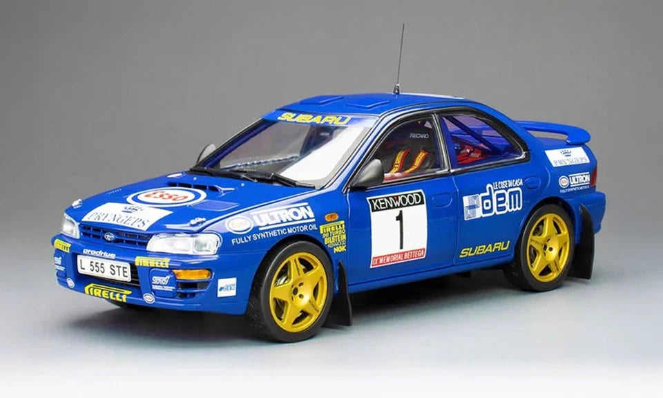 Subaru Impreza 555 #1 Colin McRae Winner Memorial Bettega 1993 Limited Edition 999pcs - 1/18 Sun Star