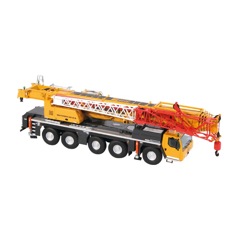 Macara Liebherr LTM1250-5.1 Mobile crane Fujimoto yellow / black - 1/50 NZG