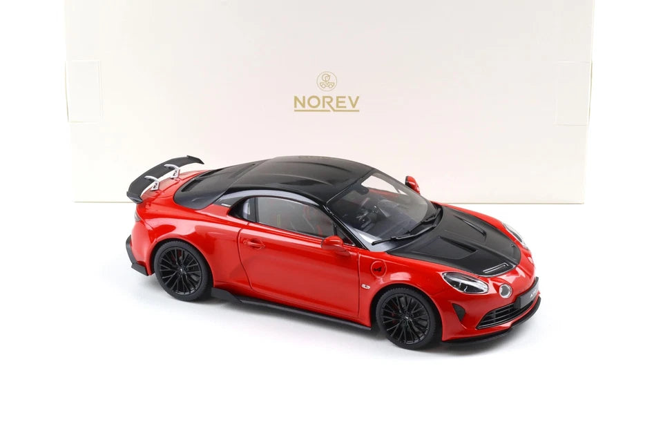 Alpine A110 R Turini 2025 seismic red - 1/18 Norev
