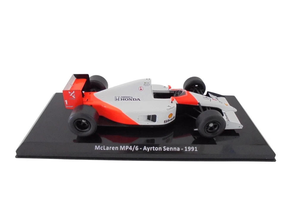 Formula 1 Mclaren MP4/6 Ayrton Senna 1991 - 1/24 Altaya
