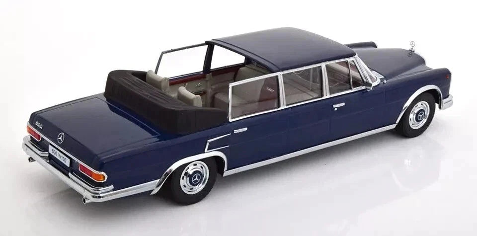 Mercedes-benz 600 W100 Landaulet bluemarin - 1/18 KK-Scale