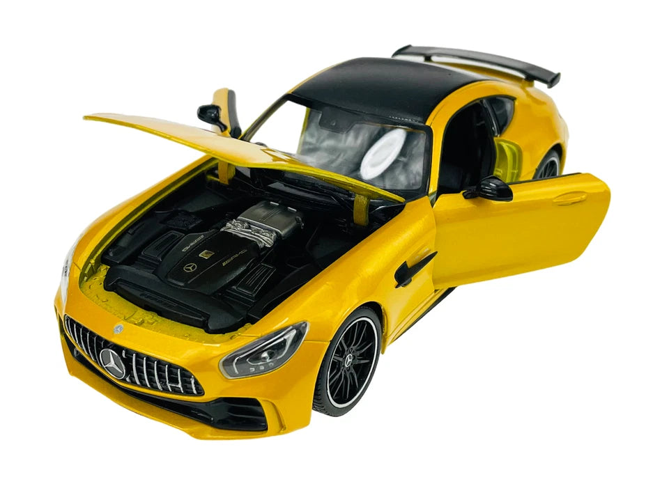 Mercedes AMG GT-R (galben) - 1/24 Welly
