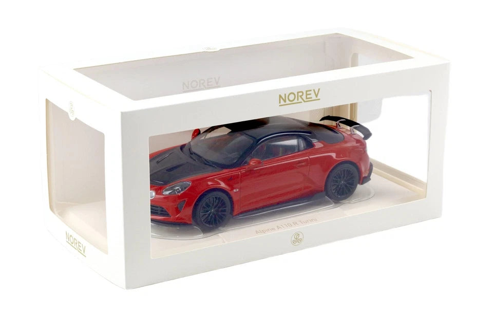 Alpine A110 R Turini 2025 seismic red - 1/18 Norev