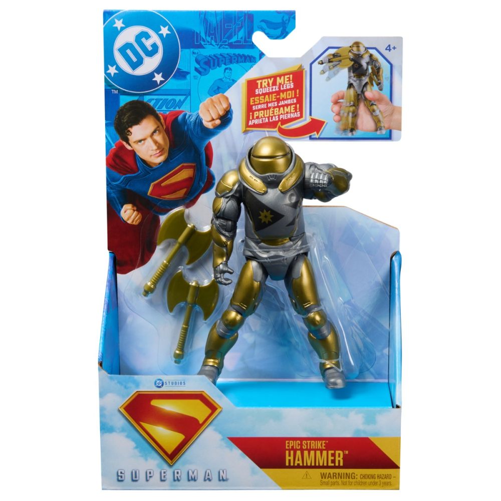 Figurina Dc Universe  Epic Strike - Hammer 15 cm