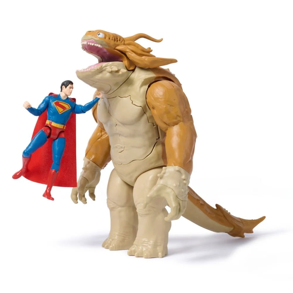 Set de lupta cu figurine Dc Universe - Kaiju si Superman 15 cm