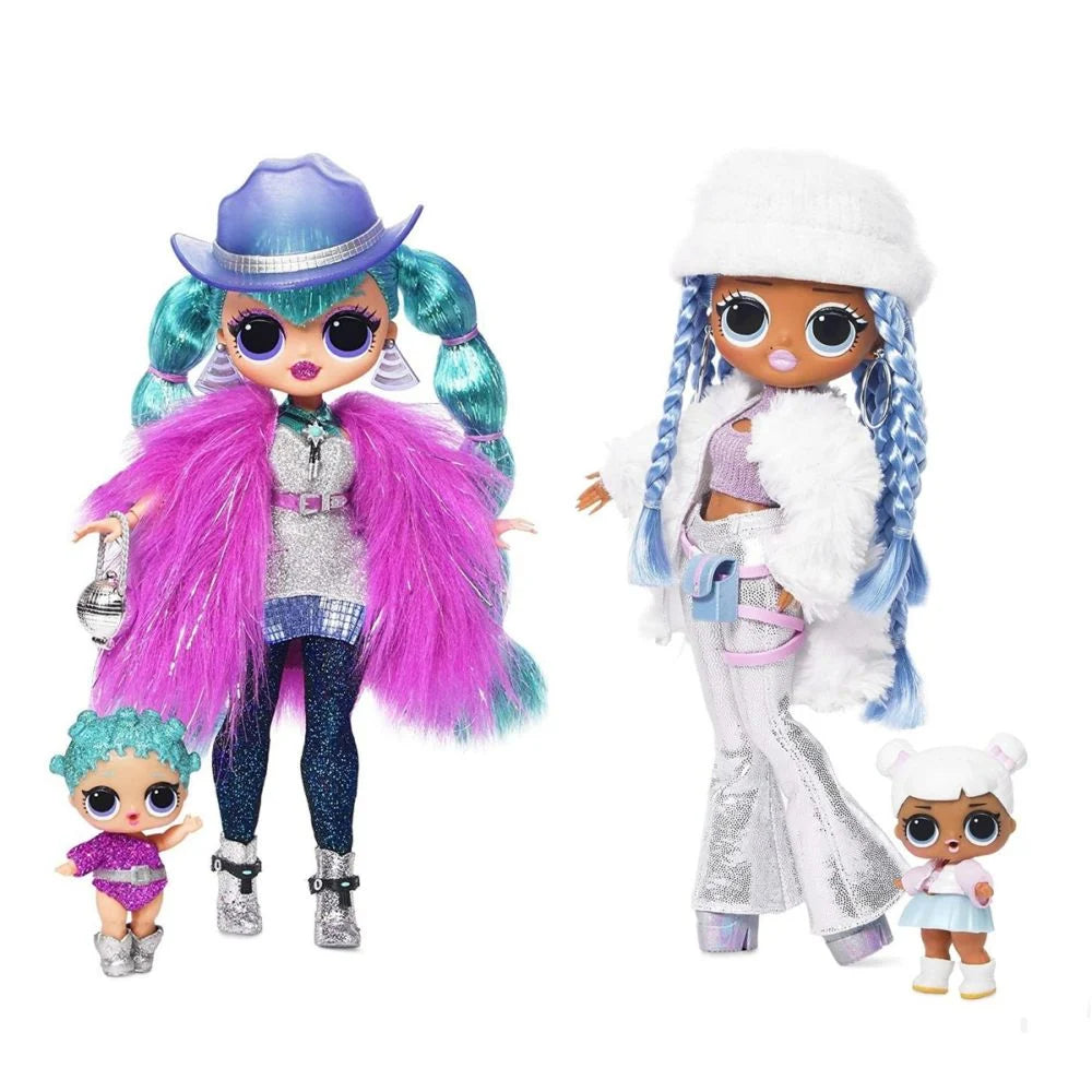 Set 2 papusi LOL Surprise OMG Winter Disco - Cosmic Nova si Snowlicious