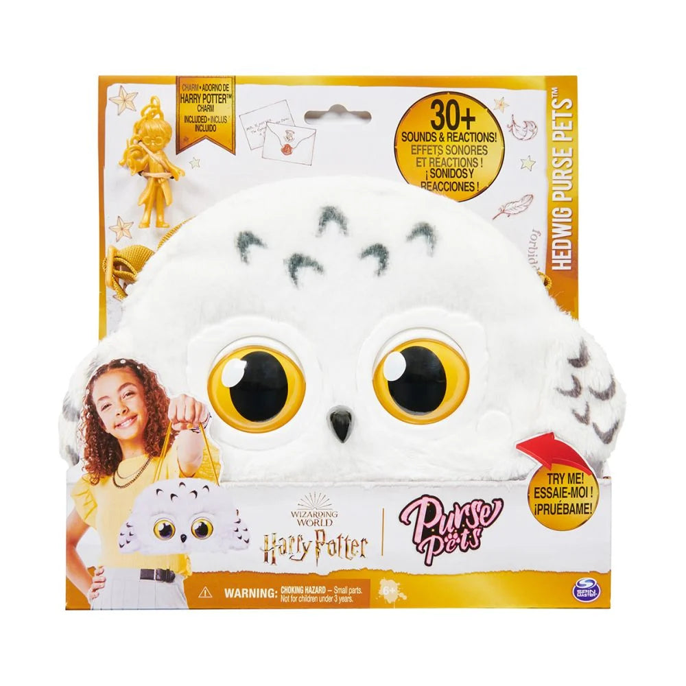 Geantuta interactiva Purse Pets Bufnita Hedwig - Spin Master