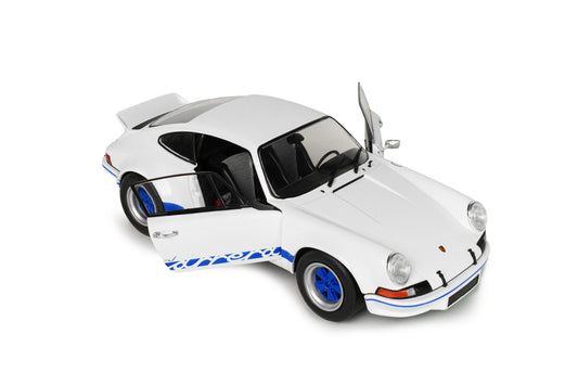 Porsche 911 RSR Carrera Stripes 1973 alb/albastru - 1/18 Solido