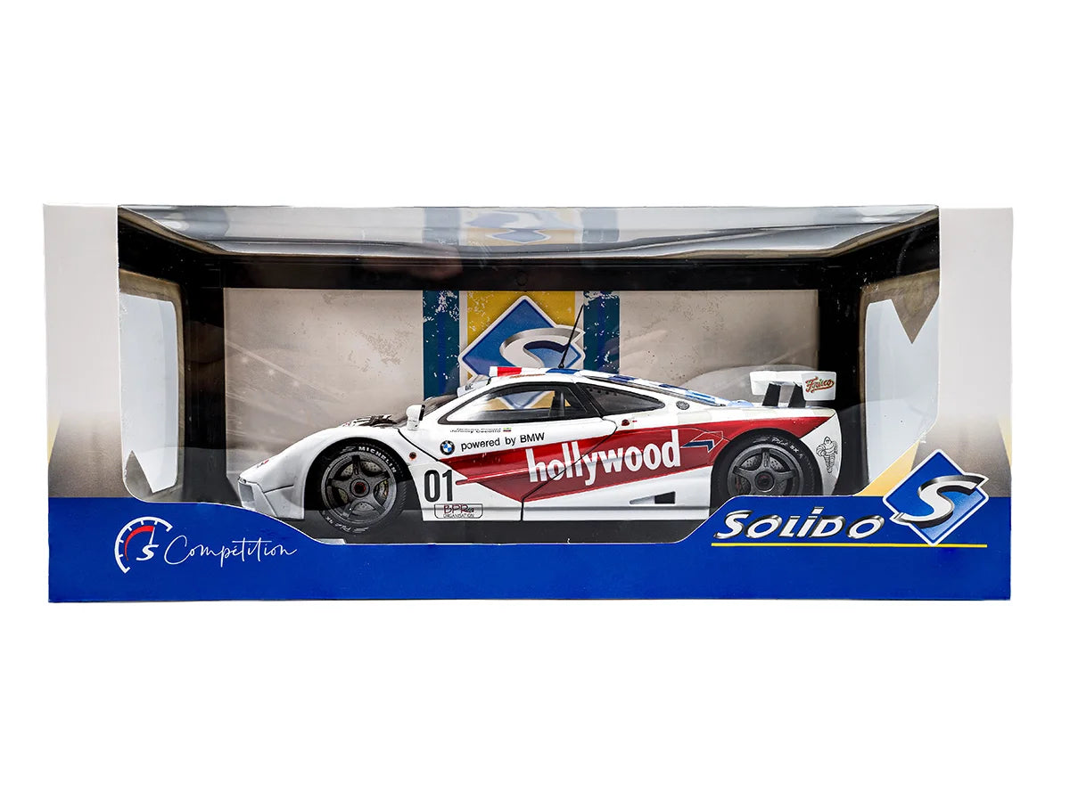 Mclaren F1 GTR Short Tail - 2 Horas de Brasilia 1996 N.Piquet/J.Cecotto #01 - 1/18 Solido