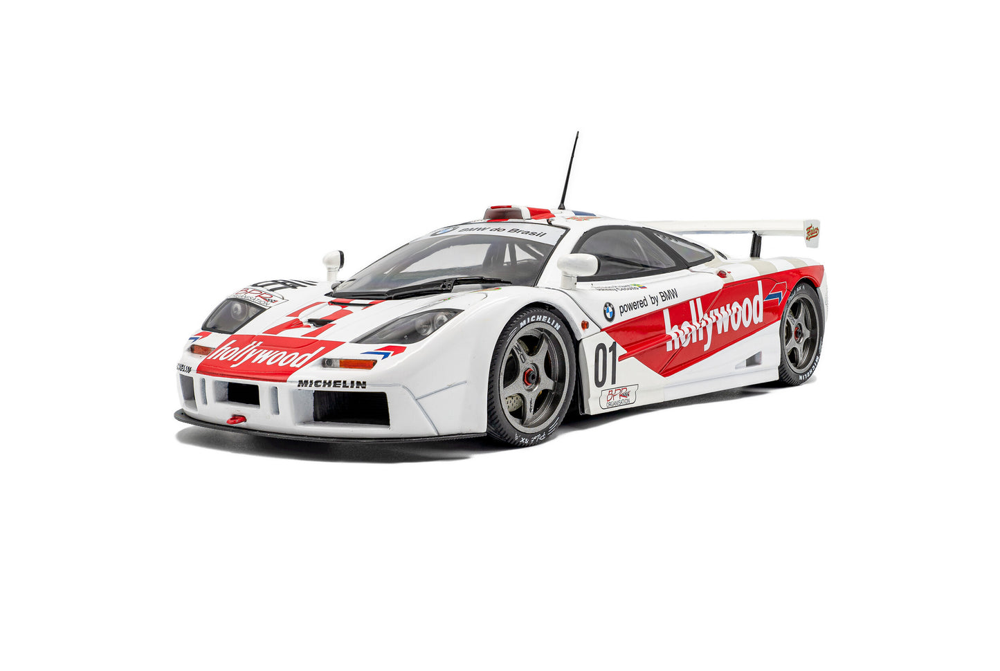 Mclaren F1 GTR Short Tail - 2 Horas de Brasilia 1996 N.Piquet/J.Cecotto #01 - 1/18 Solido