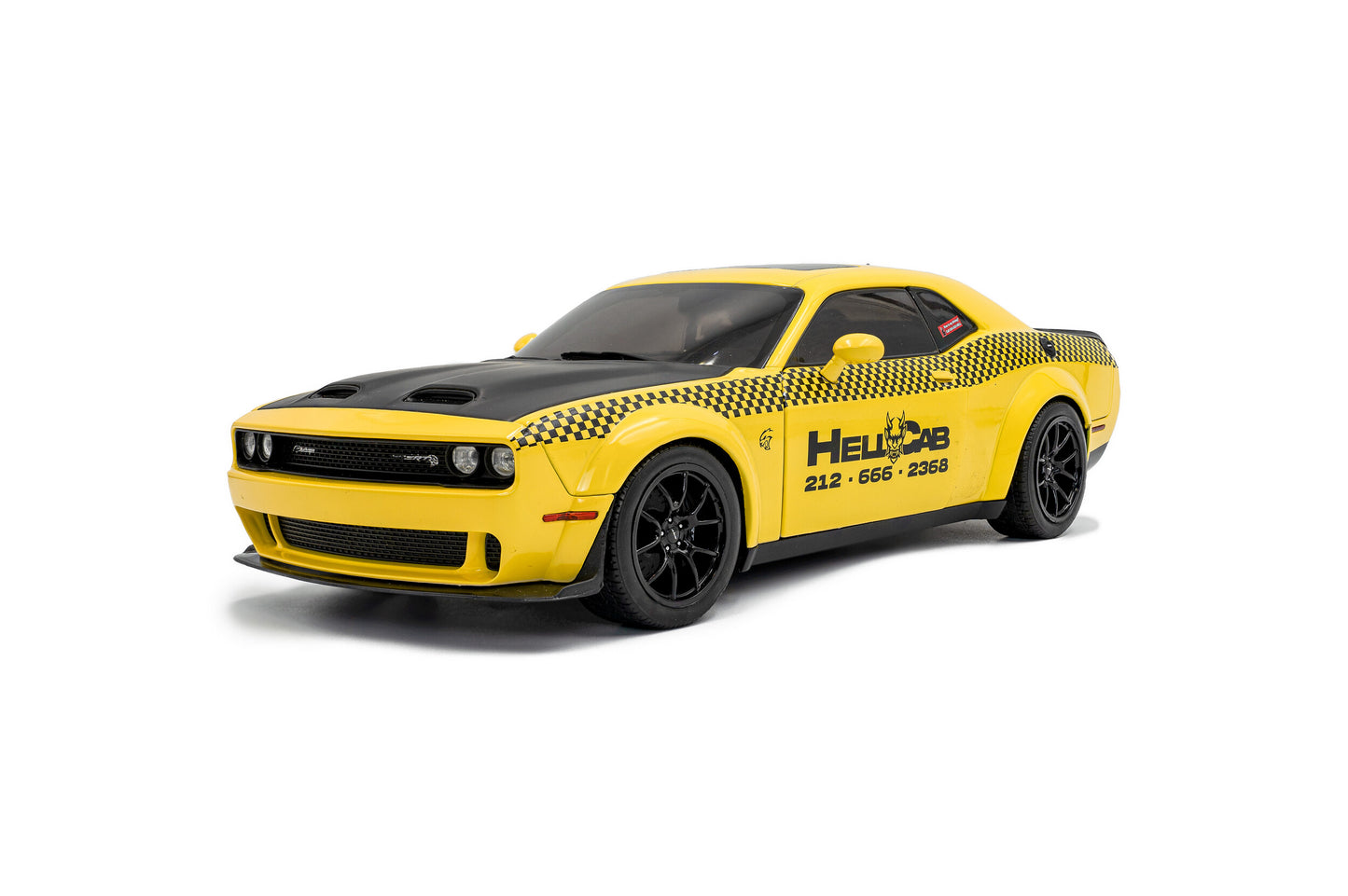 Dodge Challenger SRT Hellcat Redeye Widebody NYC Hellcab 2023 - 1/18 Solido